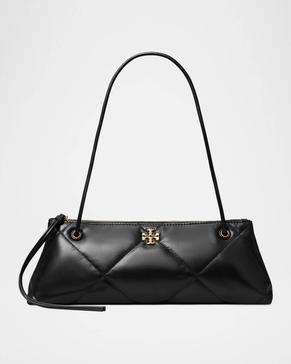 Kira Quilted Leather East-West Shoulder Bag